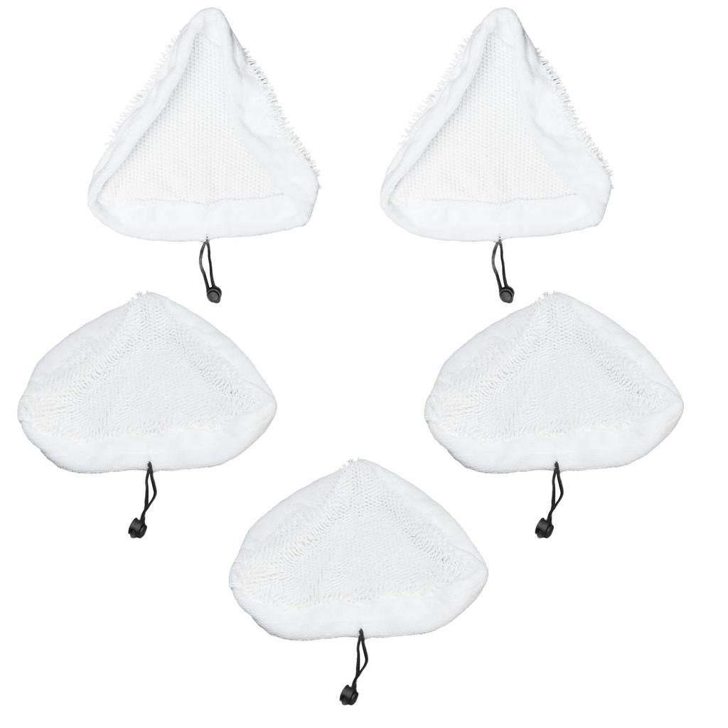 5Pcs Mop Cover Replacement Pads Strong Water Absorption Fit for Steamboy X5 H20 S302 S001 Mop