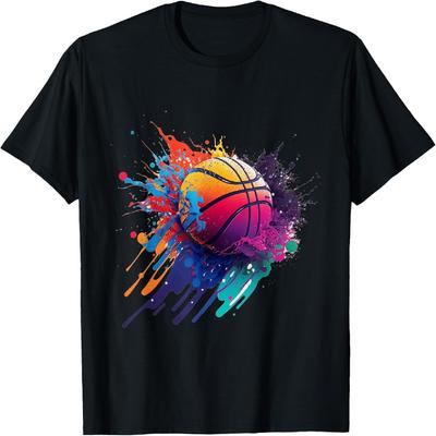 Basketball Splash Baller Teamspieler Basketballspieler T-Shirt