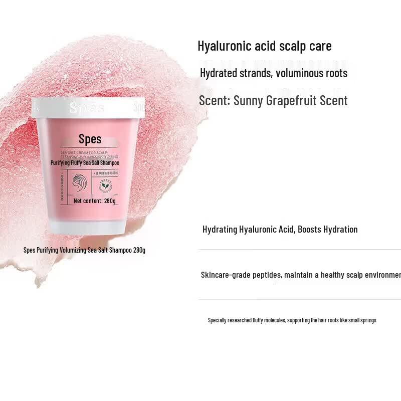 Spes Volumizing Sea Salt Scalp Scrub Shampoo