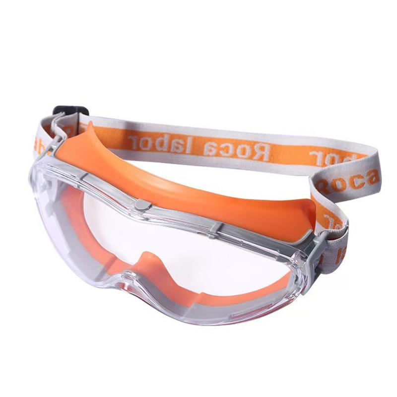 Herren Damen Mode Schutzbrille Stoßfest Klare Gläser Überbrille