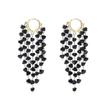 2PC Women's Fashion Design Tassel Earrings Zircon Accessories Suitable for Date, Party, Festival Gifts