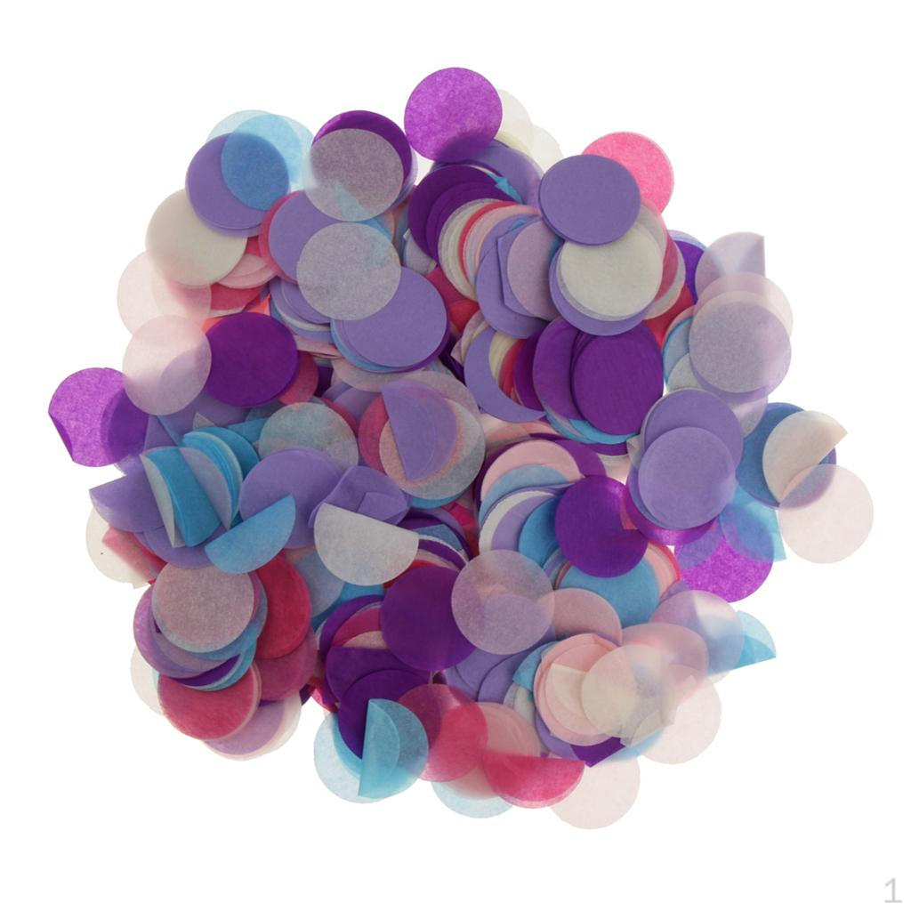 30 Confetti Round Tissue