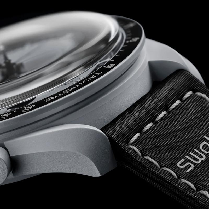 Swatch Orologio da uomo 42mm Nero SO33M700 SO33M700