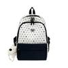 Schoolbag High-value Schoolbag Female Primary School Students Large Capacity Mori Printing Cute Junior High School Students Lightweight Travel 