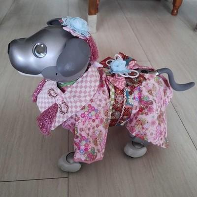 aibo clothing No. 2669 girl s kimono from Japan