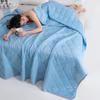 Ice Silk Cooling Blanket Soft Comfortable Breathable Air-Conditioner Quilt Summer Cooling Blow Air-Conditioning Warm Comforter