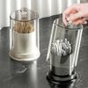 Portable Toothpick Storage Bucket Dust-proof Toothpick Box Practical Toothpick Holder  Desktop