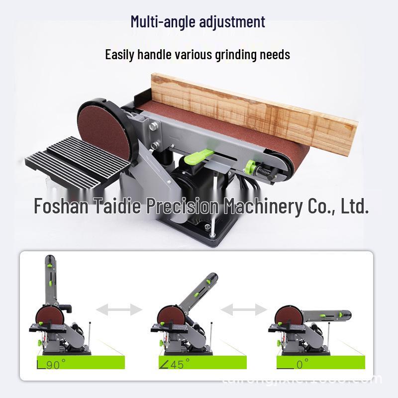 Multi-Functional Belt Disc Sander 915: Compact Dual-Use Vertical/Horizontal Polisher for Home Use