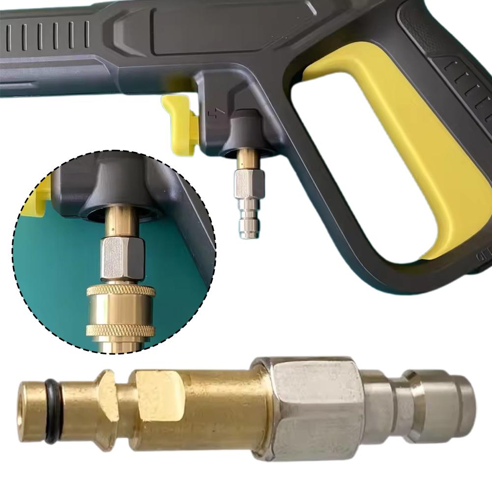 NEW High Pressure Washer Accessories 1/4 Quick Connector Anti-Tangle Adapter Connect Hose And Water Gun For Karcher K Serie Q6L0