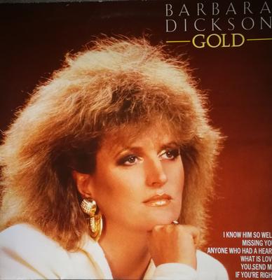 LP Record BARBARA DICKSON - Gold ONE1312 K-Tel 1985 VK Pop Gebruikt