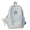 Zaino nuovo stile college ragazza zaino carino semplice versatile zaino a colori contrastanti donna viaggio leggero zaino alla moda