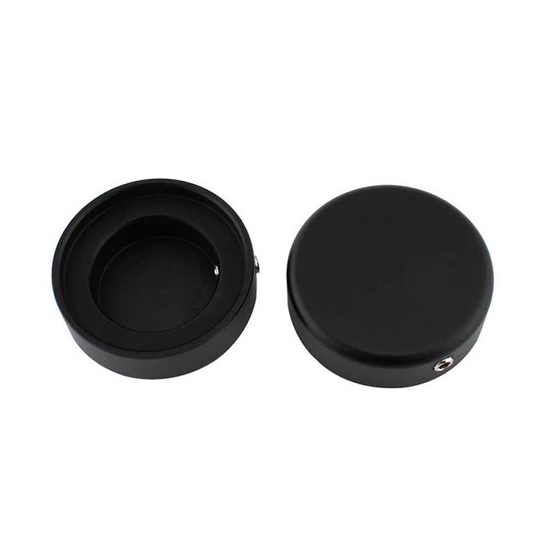 2Pcs Black CNC Aluminum Upper Fork Stem Nut Cover Cap with Wrench for Honda Rebel CMX 250 300 500 Motorcycle Front Shock Decorative Protector