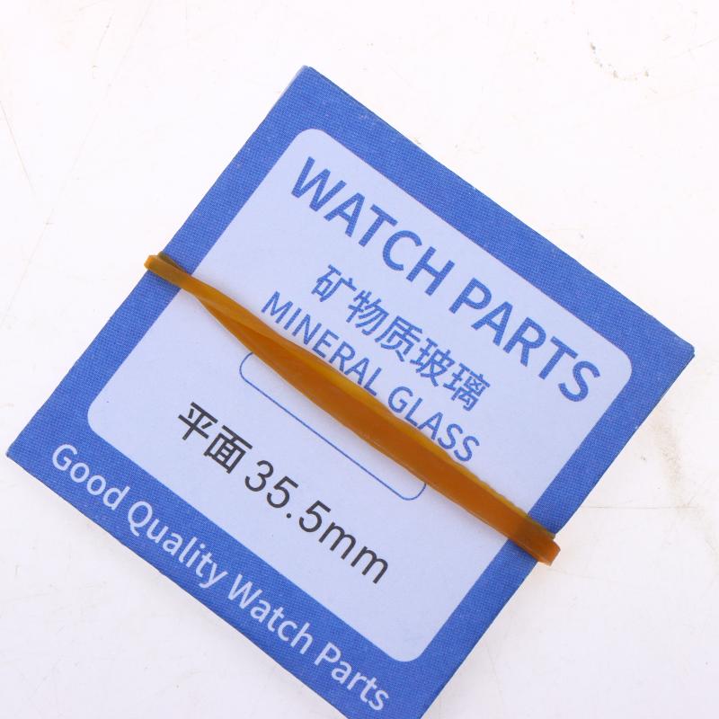 2Pcs Mineral Watch Dial Glass With Flat Types 24 To 38Mm Sizes For Watch Glass Replacement Part For Watchmakers Repair