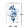 Herbal Tattoo Stickers, Juice Tattoo Stickers, Semi-Permanent English Letter Tattoo Stickers Tattoo