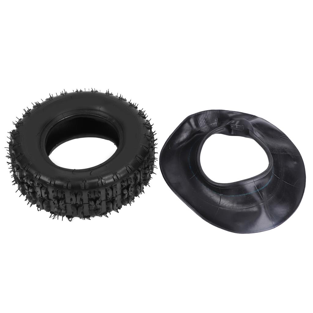 7.0PSI Wheel Tire Inner Tube Set Straight Metal Stem Puncture Resistant Explosion Proof for Dirt Bike ATV UTV Lawn Mower