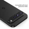Pentru Google Pixel 9 Pro XL Cameră de lux Cerc lentilă metalică Husă de sticlă anti-zgâriere Protectie de protecție pentru bara de protecție Protector de protecție