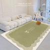 Living Room Carpet Imitation Cashmere Ins Wind Full Spread Coffee Table Blanket Simple Cream Wind Large Area Bed Blanket Thickened Cushion