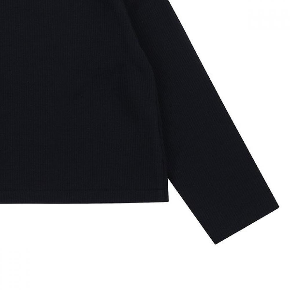 Tiffany Navy Ribbed Zip Up Jp T54kbj010 