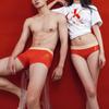 Calvin Klein Year Of The Tiger Limited Edition Heat Transfer Triangle Underwear Women underwear Red QF6844AD-3RB