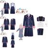 Exusiai Cosplay Costume Set School Uniform Dress With Cute Skirt