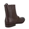 Salvatore Ferragamo Geremia Gancini Ankle Boots Brown