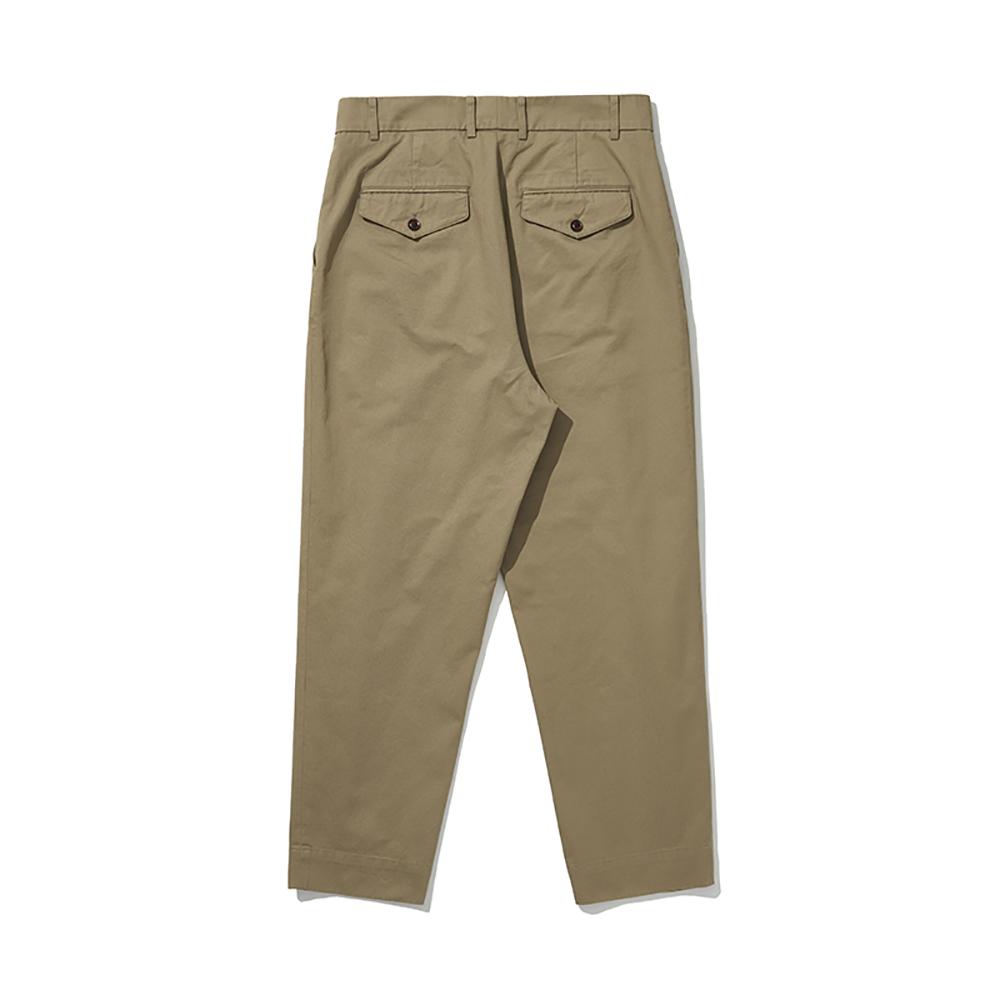 HISHANDER One Pleats Tapered Pants