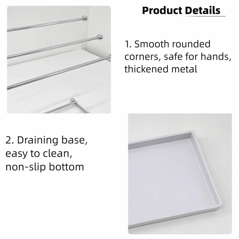 Space Saving Cloth Rack Multi-functional Kitchen Drain Rack Towel Storage Rack Kitchen Sink