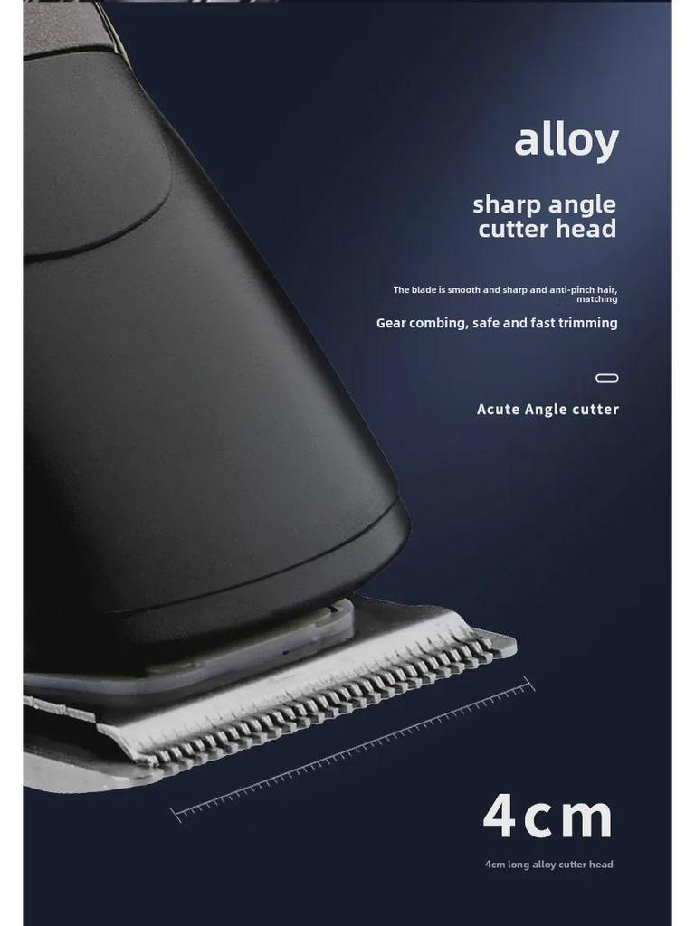LZ-688 Rasoio elettrico 3 in 1: Tagliacapelli, tagliacapelli e rasoio per peli del naso