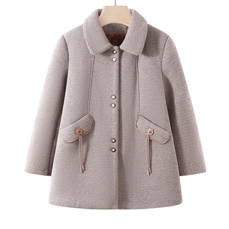 Stylish Plush Thick Wool Coat