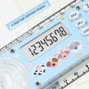 30 Cm Measurement Cartoon Cutter Measurer 8 Digit Calculation Clear Scientific Calculator Multi-function Ruler