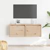 VidaXL Wall Cabinets 2 Pcs 45x30x35 Cm Solid Pine Wood 813436