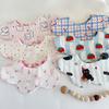 Korean Style Double-Sided Gauze Baby Drool Bib - Newborn Petal Design, Breathable