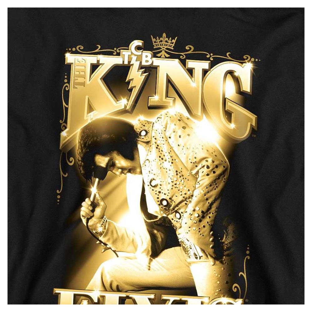 Elvis Presley Childrens/Kids The King Pull Over Hoodie