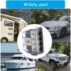 Automotive Sound Wiring Junction Box Power Distribution Unit with One 0GA Input and Four 4GA Outputs Including Adapters
