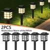 2/4/6Pcs Solar LED Pathway Lights Outdoor Waterproof Walkway Garden Decor Street Lamp for Landscape Yard Patio Driveway