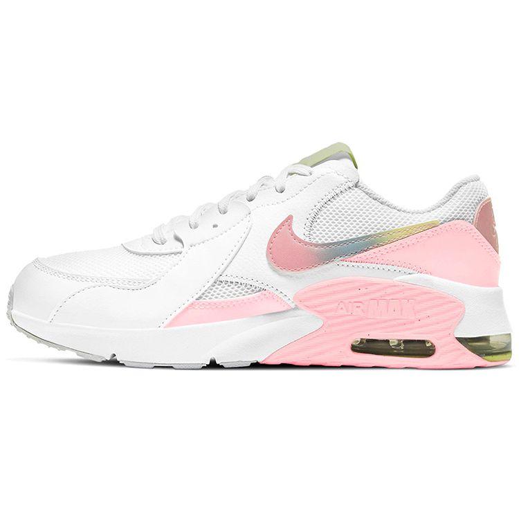 

Nike Air Max Excee GS White Pure Platinum Arctic Punch Multi-Color Kids Shoes CW5829-100 40