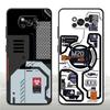 Funda Phone Cover Case for Xiaomi Poco F8 M5 M3 M4 M7 Pro C75 X3 X4 X5 X7 Pro C50 F1 C71 C61 F3 Retro Mecha Style