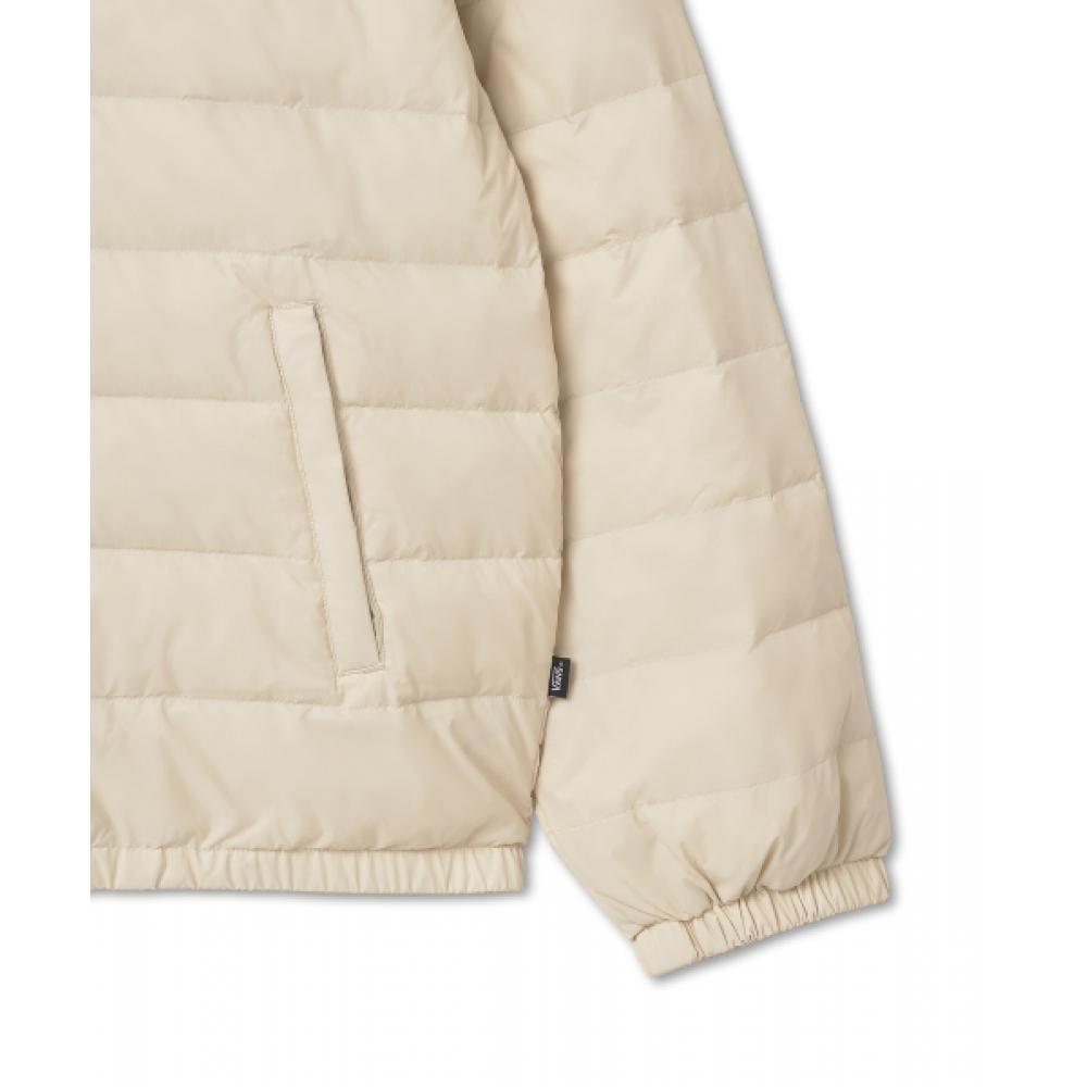 Vans Lightweight Hooded Puffer   Oatmeal Vn000p2p2n11