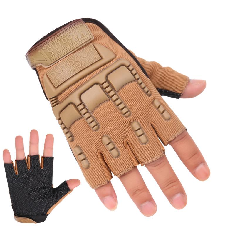 Taktische Outdoor-Halbfingerhandschuhe Neuer Stil Sommer Herren und Damen Kampf Training Rutschfest Abriebfest Feld Radhandschuhe