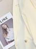 2025 Summer Women's Milk Yellow Suit Jacket - Korean Goddess Style, Versatile, Casual, Thin Top for Trendy Commutes