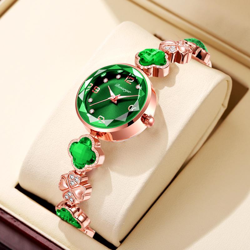 Bracelet Green Light Luxury Jewelry Women'S Watch Waterproof Women'S Watch Niche High-End Women'S Model