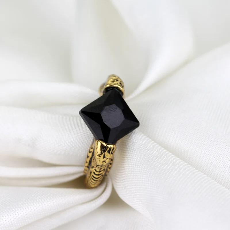 Anello Horcrux di Voldemort Pietra della Resurrezione Caramella del Diavolo Serpeverde Vintage Doni della Morte Dumbledore Cristallo Regali
