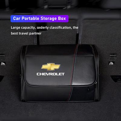 Organizéry do kufru auta, boxy se zipem, skládací úložný box pro Corvette Montana TrailBlazer Silverado Traverse Camaro