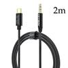 KEYSION HIFI DAC Earphone Amplifier USB Type C To AUX  Male Speaker Audio Adapter Car AUX Converter