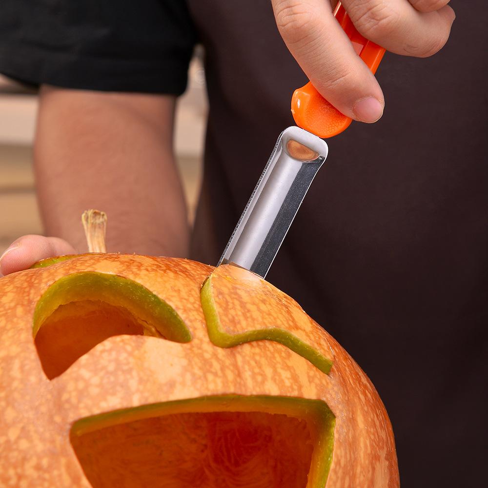 7pcs/Set Halloween Stainless Steel Pumpkin Carving Tools Kit Professional Pumpkin Carving knife Set With Storage Bag7
