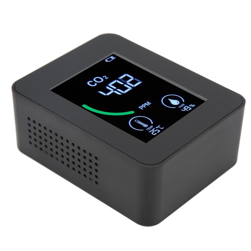 ZN‑2CO1TB 3 In 1 Air Quality Monitor Bluetooth Data Storage Intelligent High Accuracy Portable CO2 Detector