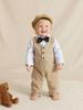 Tuta Intera Bambino Stile Britannico - Monopezzo Primavera/Autunno Abbigliamento Neonati