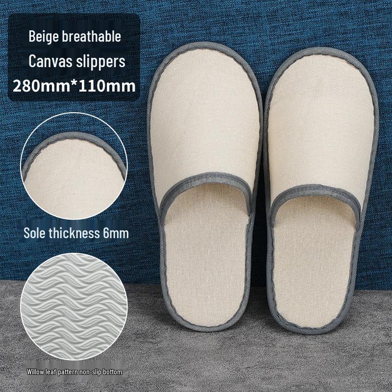 

Утолщенные нескользящие одноразовые тапочки для отелей, гостевых домов, салонов красоты, клубов, гостевых комнат и домашнего использования.