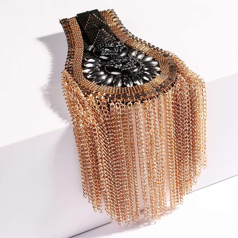 Gifts Spike Shoulder Board Punk Shoulder Mark Epaulets Brooch Shoulder Flash