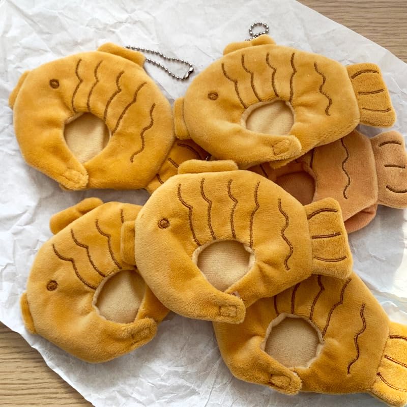 Taiyaki Plush Toy Kigurumi Cap for 10cm Plush Doll, Cotton Doll Clothes [Item]